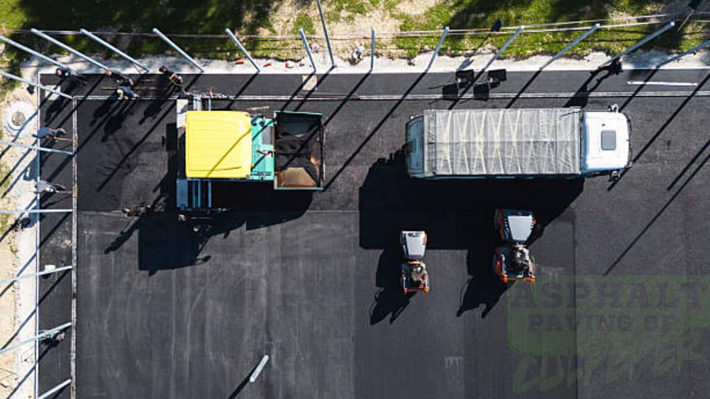 Commercial parking lot paving Fredericksburg VA